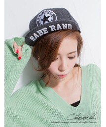 catworld | 毛呢街頭感棒球帽(ファッション雑貨)