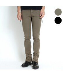 TOM REBL | TOM REBL（トムレベル）ベーシックファスナーパンツ(カーキ/ブラック)(パンツ)