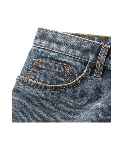 TOM REBL（トムレベル）の「TOM REBL（トムレベル）ベーシックデニムパンツ(ブルー)（パンツ・ブルー）」の7枚目の写真