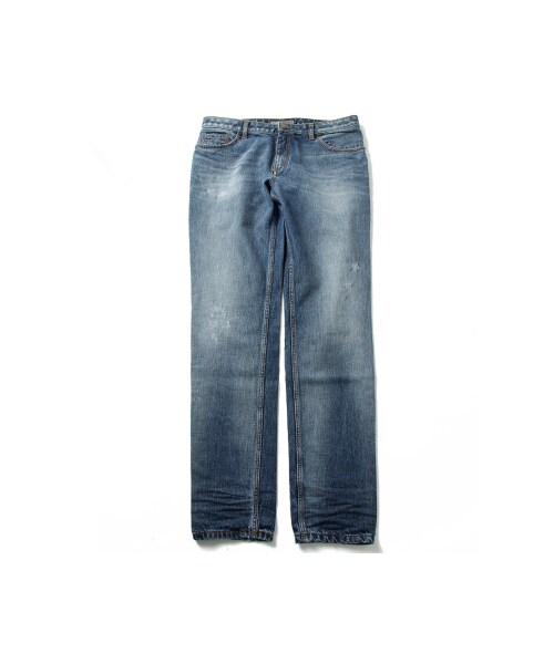 TOM REBL（トムレベル）の「TOM REBL（トムレベル）ベーシックデニムパンツ(ブルー)（パンツ・ブルー）」の4枚目の写真