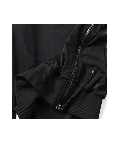 TOM REBL（トムレベル）の「TOM REBL（トムレベル）ミックステクスチャープルオーバー(ブラック)（トップス・ブラック）」の8枚目の写真