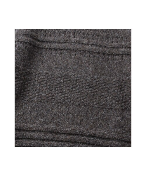 TOM REBL（トムレベル）の「TOM REBL（トムレベル）ハイネックボリュームニット(ブラウン/グリーン)（トップス・ブラウン/グリーン）」の14枚目の写真