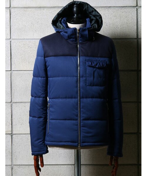 wjk（ダヴルジェイケイ）の「zip hooded　shrape（ジャケット・メンズ・blue/navy/gray/black・S/M/L/XL）」の11枚目の写真