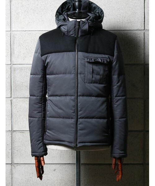 wjk（ダヴルジェイケイ）の「zip hooded　shrape（ジャケット・メンズ・blue/navy/gray/black・S/M/L/XL）」の13枚目の写真