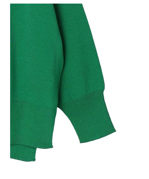 Green　Parks（グリーンパークス）の「洗える ミドル丈ニットカーデ（トップス・オフホワイト/グリーン/ネイビー・F）」の17枚目の写真