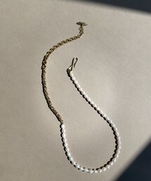 RIVE DROITE | 予約【in mood(インムード)】RICE PEARL chainネックレス(ネックレス)