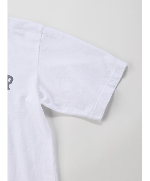 ブルフラワーロゴプリントの908Tシャツ 80370111.jpg