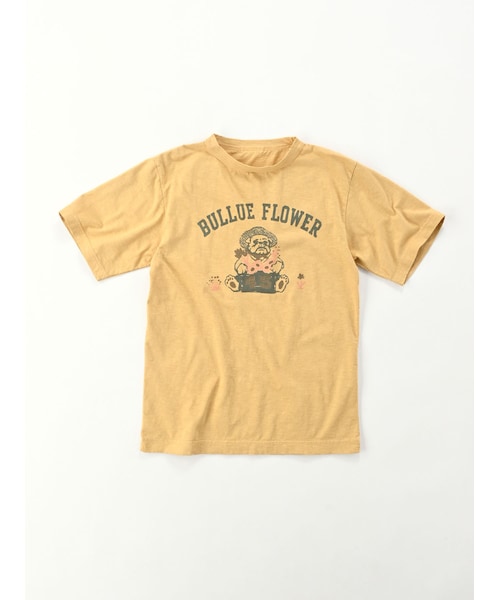 45R フラワー迷彩プリント　908Tシャツ 45R（フォーティファイブアール）の「ブルフラワープリントの