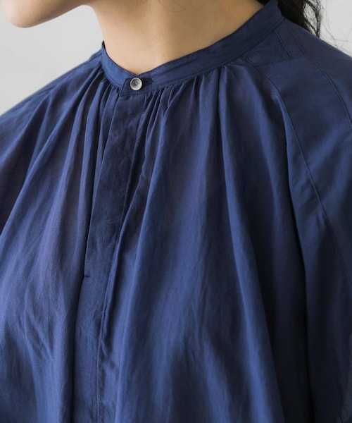 suzuki takayuki(スズキタカユキ)の「suzuki takayuki puff sleeve blouse(その他・レディース・navy/ice grey・one)」の21枚目の写真