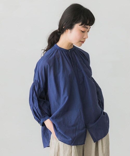 トップス puff-sleeve blouse suzuki takayuki puff-sleeve blouse（シャツ/ブラウス）｜suzuki takayuki