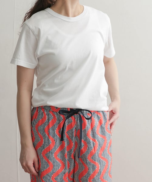 Upcycle（アップサイクル）の「『別注』Upcycle×DOORS アップサイクルコンパクトTシャツ（その他・レディース・orange/white/charcoal/lightblue/pink・FREE）」の2枚目の写真