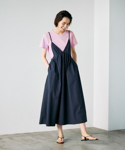 Upcycle（アップサイクル）の「『別注』Upcycle×DOORS アップサイクルコンパクトTシャツ（その他・レディース・orange/white/charcoal/lightblue/pink・FREE）」の6枚目の写真