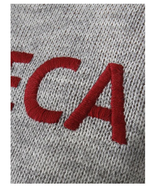 earth music&ecology（アースミュージックアンドエコロジー）の「ロゴニットプルオーバー（ニット・セーター・レディース・杢ライトグレー/ベージュ/ネイビー/ダークグリーン・XS/L）」の6枚目の写真