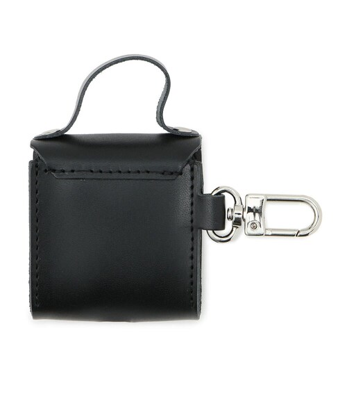 ajew（エジュー）の「ajew/エジュー/air pods tote leather（アクセサリー・BLACK/BEIGE・00）」の2枚目の写真