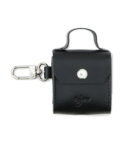 ajew（エジュー）の「ajew/エジュー/air pods tote leather（アクセサリー・BLACK/BEIGE・00）」の7枚目の写真