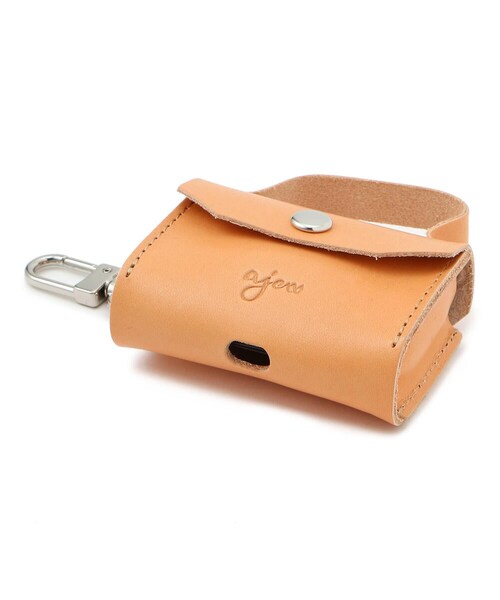 ajew（エジュー）の「ajew/エジュー/air pods Pro tote leather（アクセサリー・BLACK/BEIGE・00）」の3枚目の写真