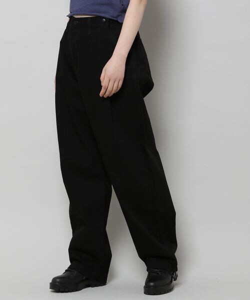 ALAND(エーランド)の「3.3Field Trip/WIDE BALLONパンツ(パンツ・レディース・ブラック(19)/アイボリー(52)・S/M)」の7枚目の写真