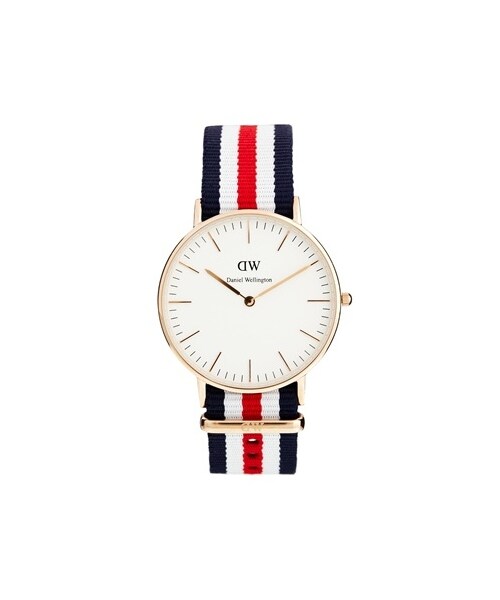 Daniel Wellington(ダニエルウェリントン)の「Daniel Wellington Classic Canterbury Watch - Red multicoloured(アナログ腕時計・レディース・Red multicoloured・One Size)」の1枚目の写真