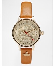 Vivienne Westwood | Vivienne Westwood Time Machine Tan Charm Set Watch - Brown(アナログ腕時計)