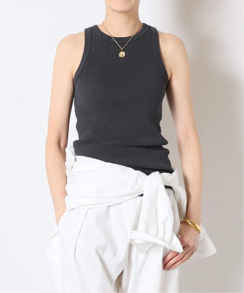 MUSE de Deuxieme classe LOREL RIB タンクトップ MUSE de Deuxieme classe（ミューズデドゥーズィエムクラス）の