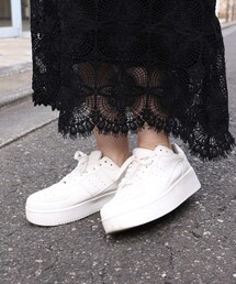 one after another NICE CLAUP | コート系厚底スニーカー(その他シューズ)