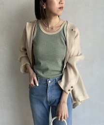 CAPRICIEUX LE'MAGE | マルチボーダータンク(Tシャツ/カットソー)