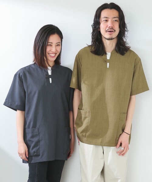 JEMORGAN（ジェーイーモーガン）の「『別注』JEMORGAN×Sonny Label テックリネンプルオーバー（その他・メンズ・カーキ/ナチュラル/ブラック・M/L）」の15枚目の写真