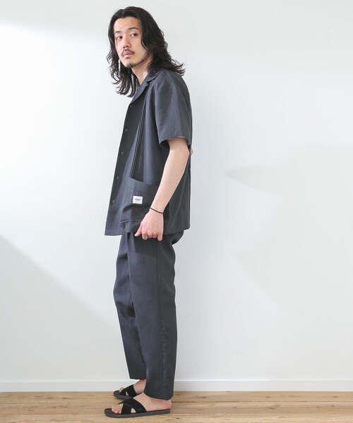 JEMORGAN（ジェーイーモーガン）の「『別注』JEMORGAN×Sonny Label テックリネンキューバシャツ（その他・メンズ・カーキ/ナチュラル/ブラック・M/L）」の15枚目の写真