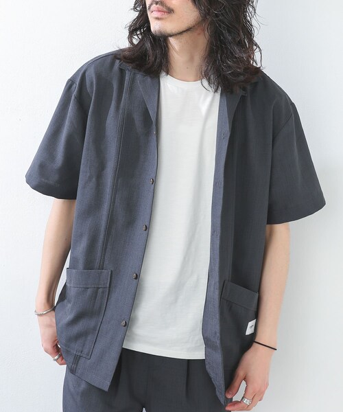 JEMORGAN（ジェーイーモーガン）の「『別注』JEMORGAN×Sonny Label テックリネンキューバシャツ（その他・メンズ・カーキ/ナチュラル/ブラック・M/L）」の13枚目の写真