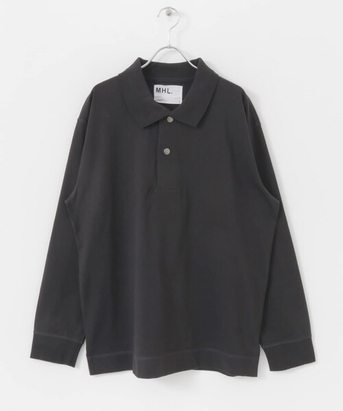 MHL.(エムエイチエル)の「MHL. MATT COTTON JERSEY(その他・メンズ・024 CCL/181 KHAKI・M/L)」の1枚目の写真