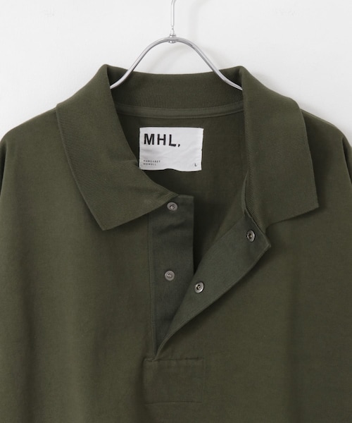 MHL.(エムエイチエル)の「MHL. MATT COTTON JERSEY(その他・メンズ・024 CCL/181 KHAKI・M/L)」の5枚目の写真