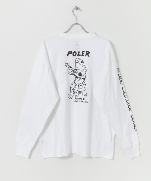 POLeR（ポーラー）の「POLeR OUT MI SWAMP RELAXFIT LONG-SLEEVE（その他・メンズ・BLACK/WHITE・M/L）」の10枚目の写真