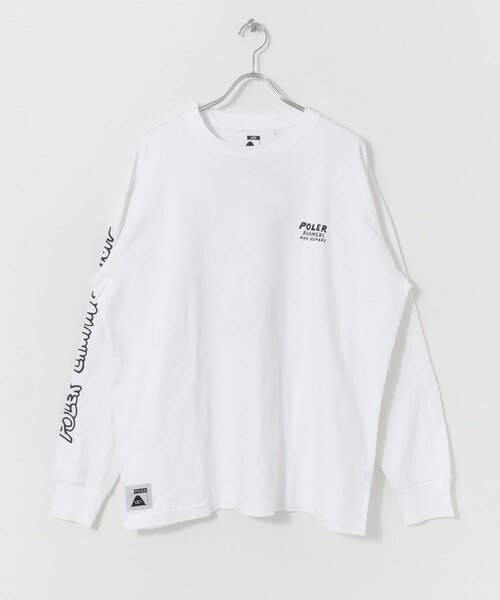 POLeR（ポーラー）の「POLeR OUT MI SWAMP RELAXFIT LONG-SLEEVE（その他・メンズ・BLACK/WHITE・M/L）」の9枚目の写真