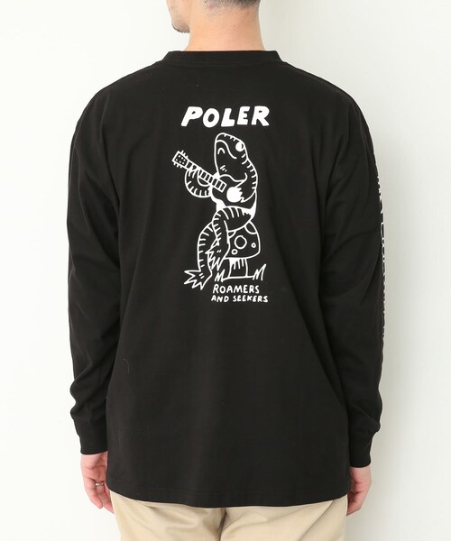 POLeR（ポーラー）の「POLeR OUT MI SWAMP RELAXFIT LONG-SLEEVE（その他・メンズ・BLACK/WHITE・M/L）」の8枚目の写真