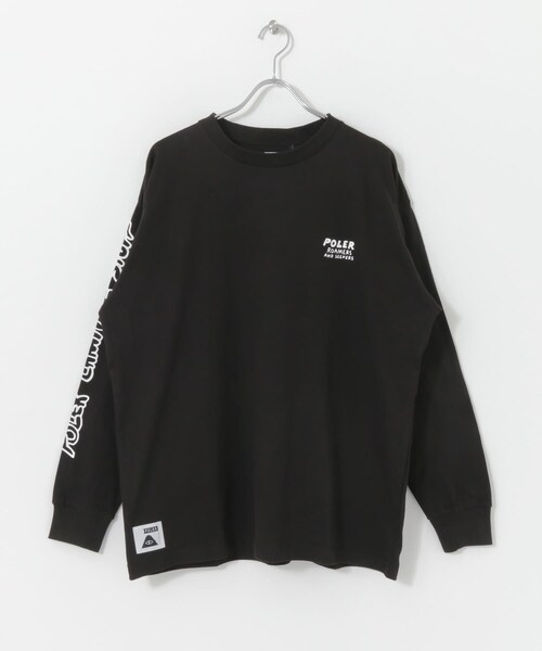 POLeR（ポーラー）の「POLeR OUT MI SWAMP RELAXFIT LONG-SLEEVE（その他・メンズ・BLACK/WHITE・M/L）」の11枚目の写真
