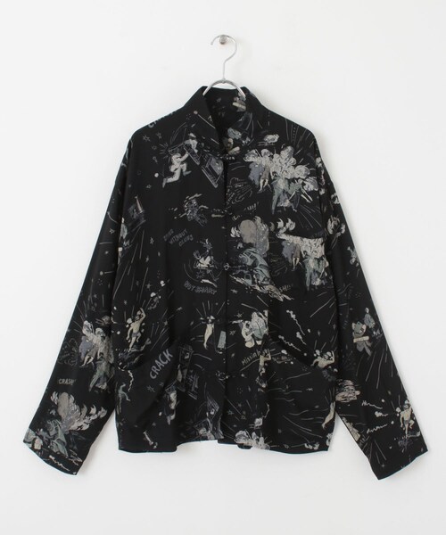 PORTER CLASSIC SILK SCARF - PAINT BRUSH その他