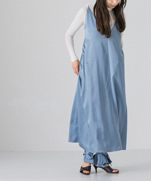 rito structure(リトストラクチャー)の「rito structure SATIN CAMISOLE DRESS(その他・レディース・BLUE/BLACK・1)」の11枚目の写真