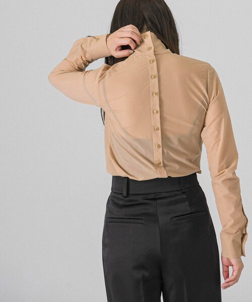 rito structure SKIN-LIKE TOUCH BLOUSE