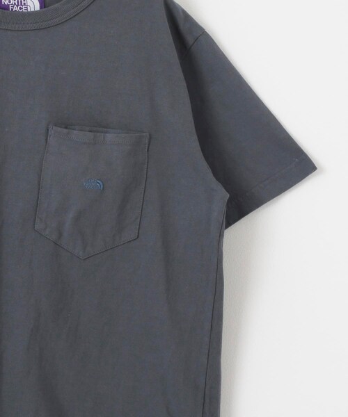 THE NORTH FACE PURPLE LABEL（ザ ノースフェイス パープルレーベル）の「THE NORTH FACE PURPLE LABEL 7oz H/S Pocket Tee（その他・メンズ・OW O.White/DR Gry/Blu・M/L）」の6枚目の写真