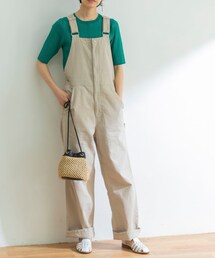 URBAN RESEARCH（アーバンリサーチ）の「コットンリネンオーバーオール（その他・レディース）」