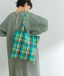 URBAN RESEARCH（アーバンリサーチ）の「マドラスチェックトートBAG（その他・レディース）」