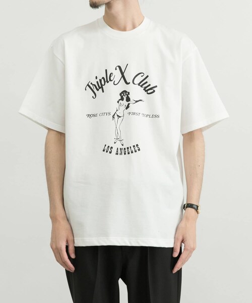 GOD SELECTION XXX(ゴッドセレクショントリプルエックス)の「GOD SELECTION XXX T-SHIRTS(その他・メンズ・BLACK/WHITE・S/M/L)」の3枚目の写真