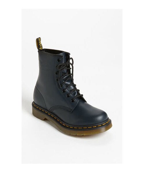 Dr. Martens（ドクターマーチン）の「Dr. Martens '1460 W' Boot（ブーツ・レディース・Navy・10 M/8 M/9 M/5 M/7 M/11 M/6 M）」の2枚目の写真