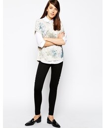 PULL&BEAR | Pull&Bear Esprit Paneled Leggings - Black(レギンス/スパッツ)