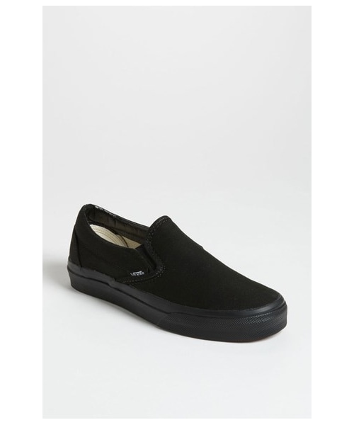 VANS(バンズ)の「Vans 'Classic' Sneaker (Women)(スニーカー・レディース・Black/Black・5.5 M/5 M/11 M)」の1枚目の写真