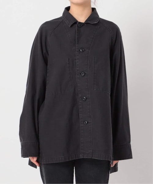 新品タグ付き✨2022AW プラージュ Army シャツジャケット New 黒 新品タグ付き✨2022AW プラージュ Army シャツジャケット New 黒