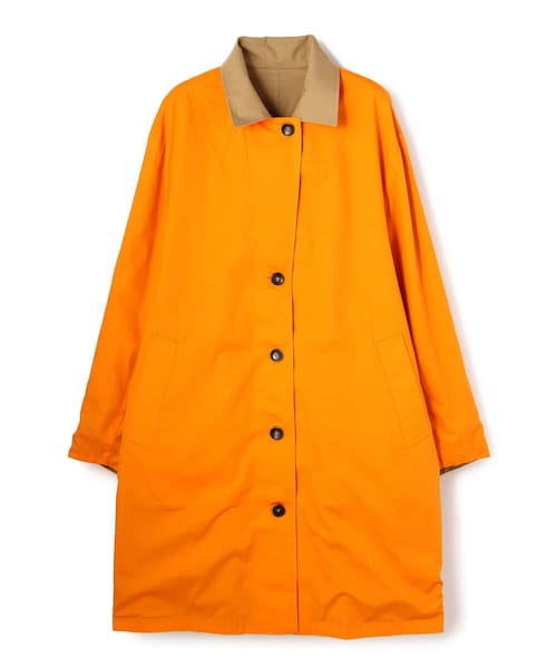 Toironier（トワロニエ）の「Toironier/トワロニエ/Reversible Coat/リバーシブルコート（ジャケット/アウター・メンズ・BEIGE/D/GREEN・F）」の3枚目の写真