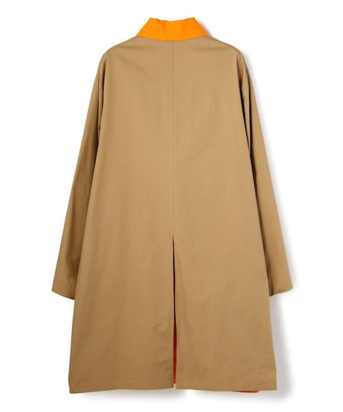 Toironier（トワロニエ）の「Toironier/トワロニエ/Reversible Coat/リバーシブルコート（ジャケット/アウター・メンズ・BEIGE/D/GREEN・F）」の2枚目の写真