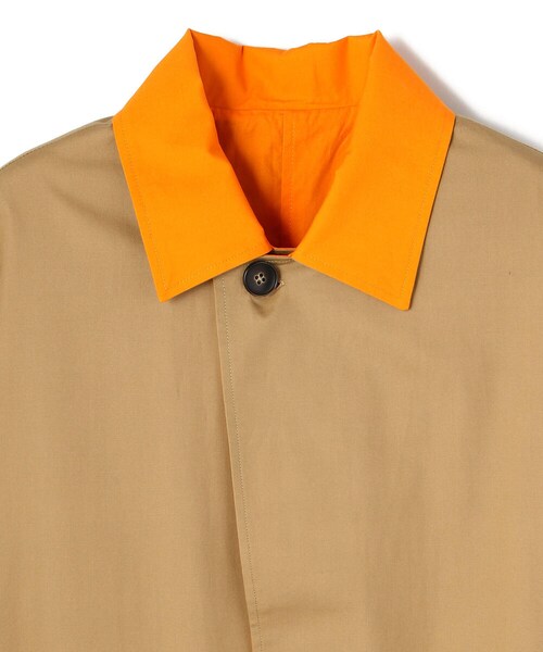 Toironier（トワロニエ）の「Toironier/トワロニエ/Reversible Coat/リバーシブルコート（ジャケット/アウター・メンズ・BEIGE/D/GREEN・F）」の4枚目の写真