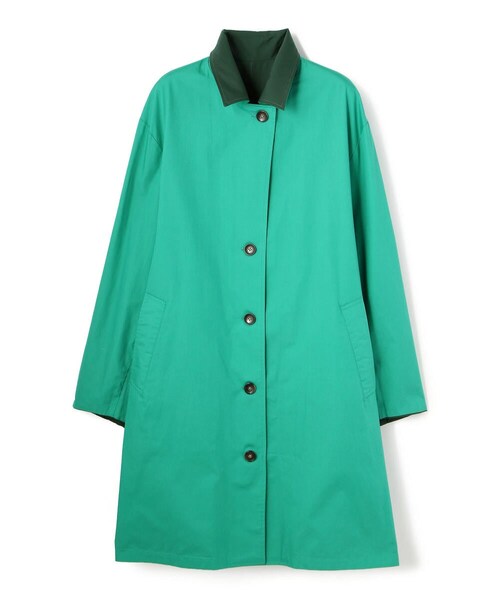 Toironier（トワロニエ）の「Toironier/トワロニエ/Reversible Coat/リバーシブルコート（ジャケット/アウター・メンズ・BEIGE/D/GREEN・F）」の9枚目の写真
